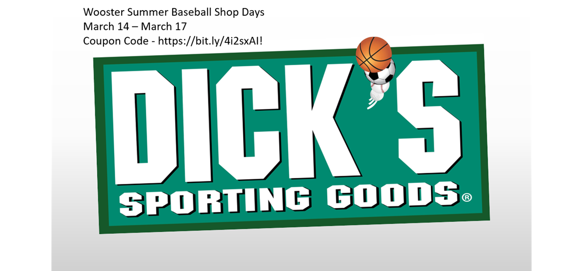 DICK'S SPORTING GOODS SHOP DAYS 20% OFF